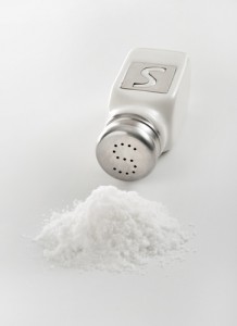 Salt Shaker and Pile